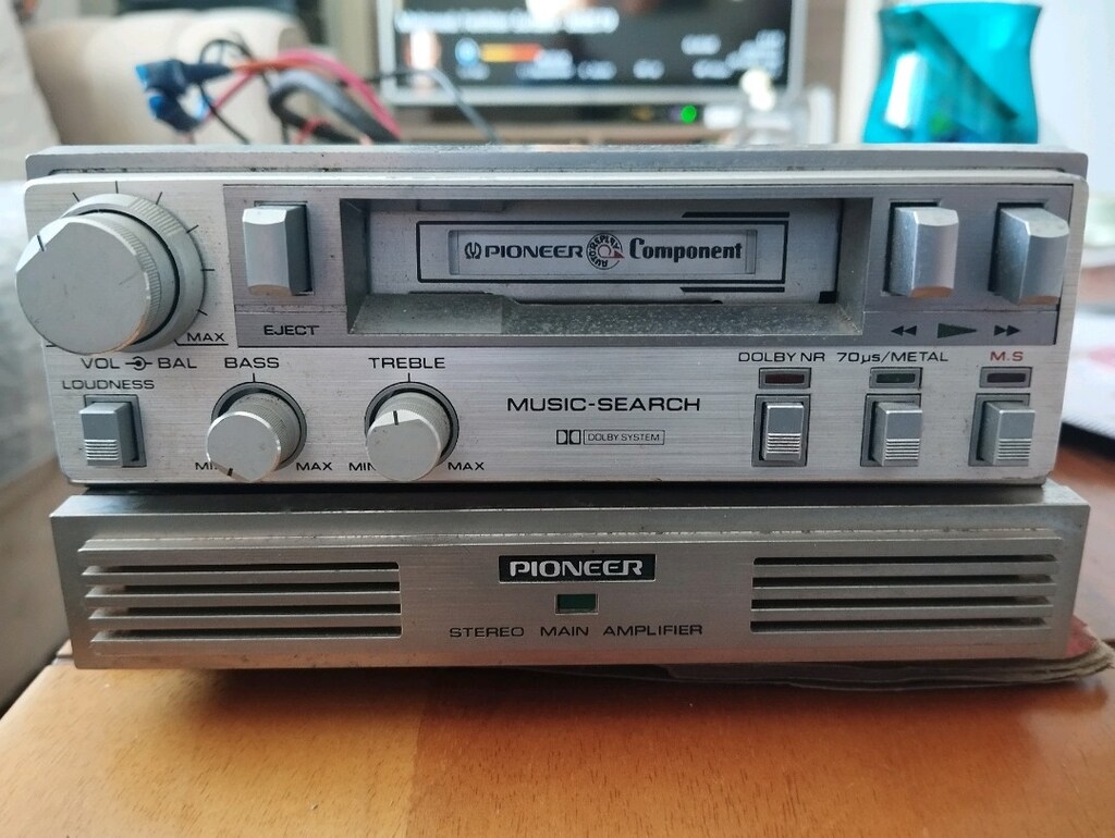 Pioneer KP-404G Component Car Stereo Cassette DeckStereo Main Amplifie - 3