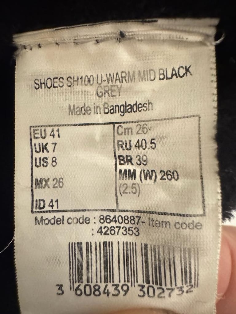 Decatlon QUECHUA Siyah Bağcıklı Bot - 8