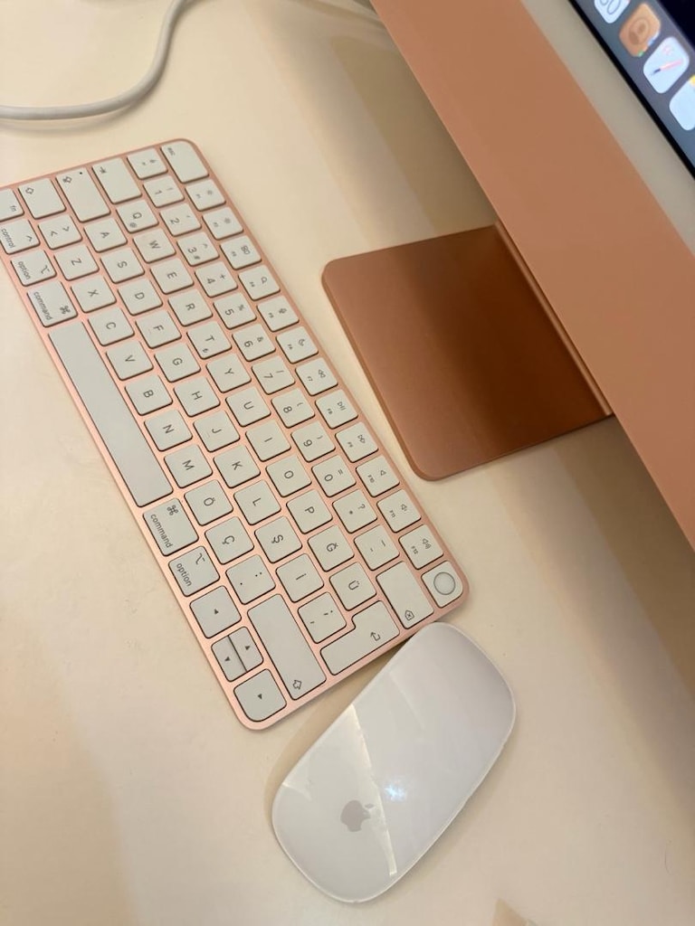 Apple iMac 24” M1 8GB 256GB Pembe – Kutulu, Tertemiz - 5