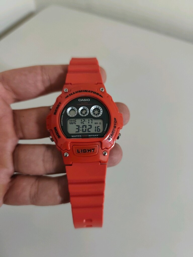 Orjinal Casio W-214HC HATASIZ - 3