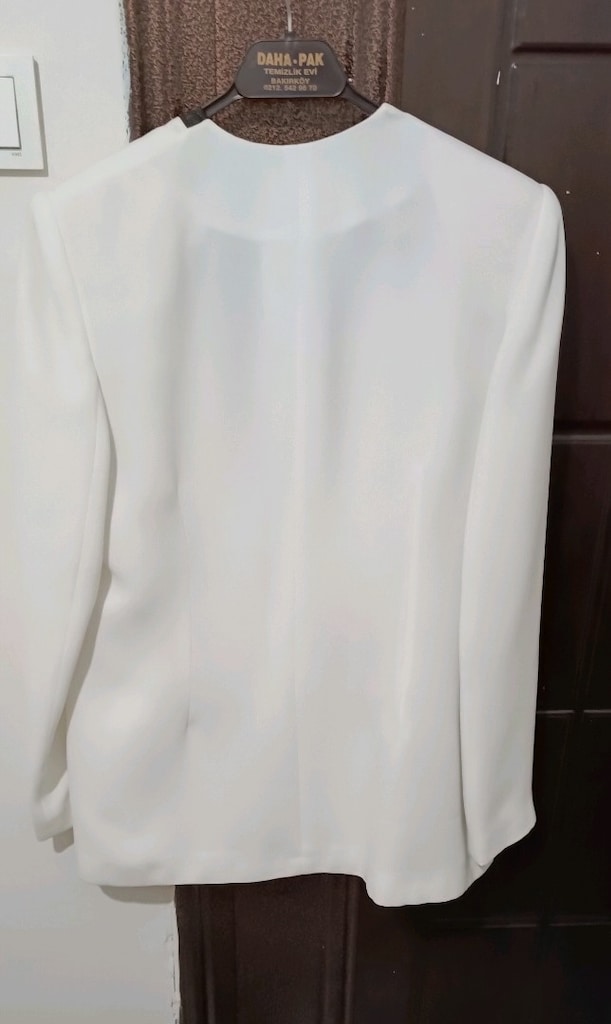 İşlemeli Kadın Blazer Ceket (42 Beden) - 2