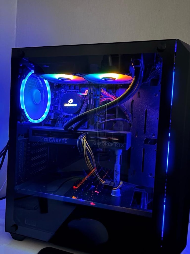 4060ti Gigabayte EAGLE + ASUS TUF 27inç monitör - 2