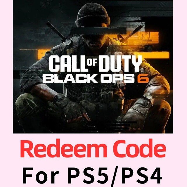 PS5 PS4 CALL OF DUTY BLACK OPS 6 REDEEM CODE FULL OYUN