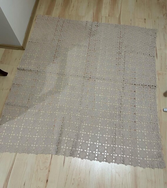 Dantel El İşi Masa Örtüsü Takımı