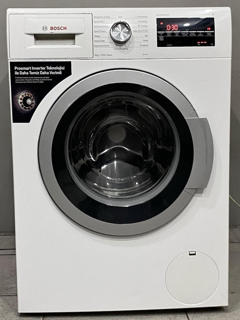 BOSCH 9 KG 1200 DEVİR A+++ SERİE6 YENİ NESİL ÇAMAŞIR MAKİNESİ - 2