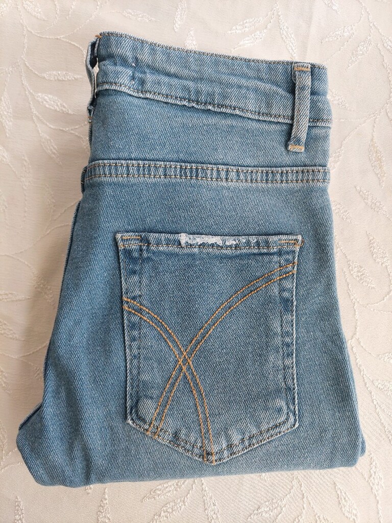 8 Denim bayan lycralı Jean pantolon - 10