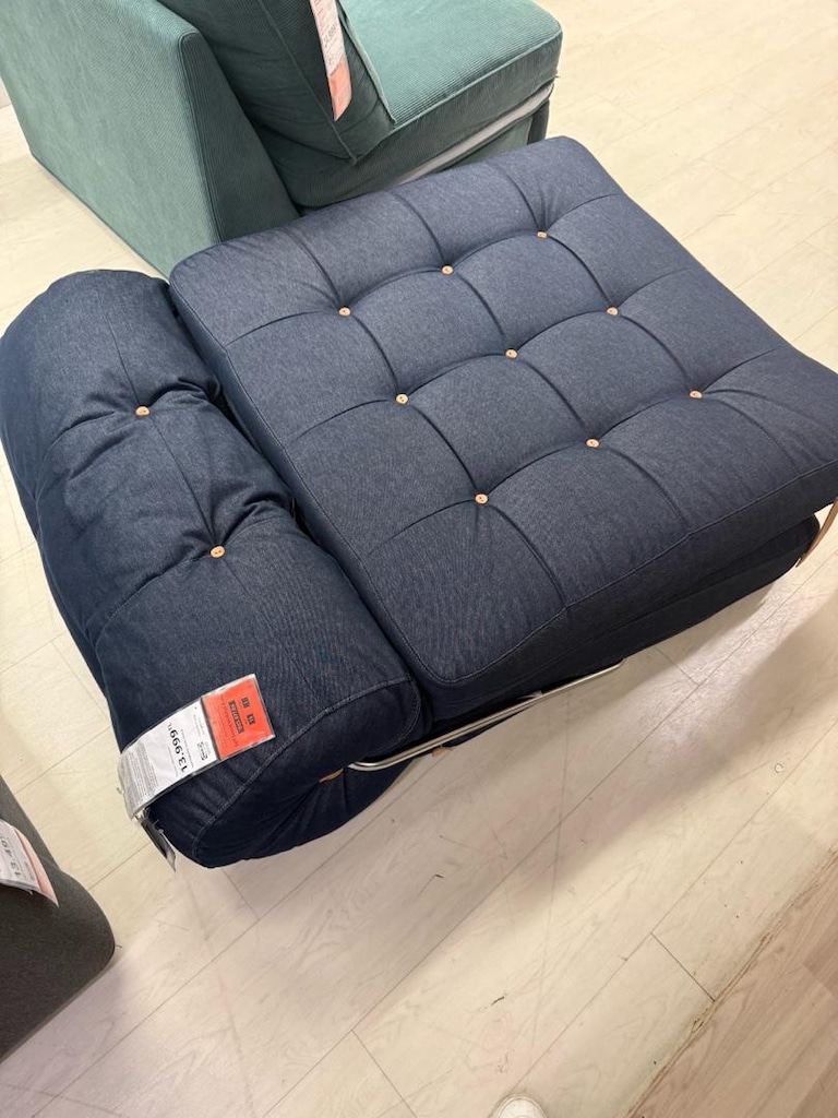 Tekli IKEA YATAK OLAN kot kumaşı koltuk!
