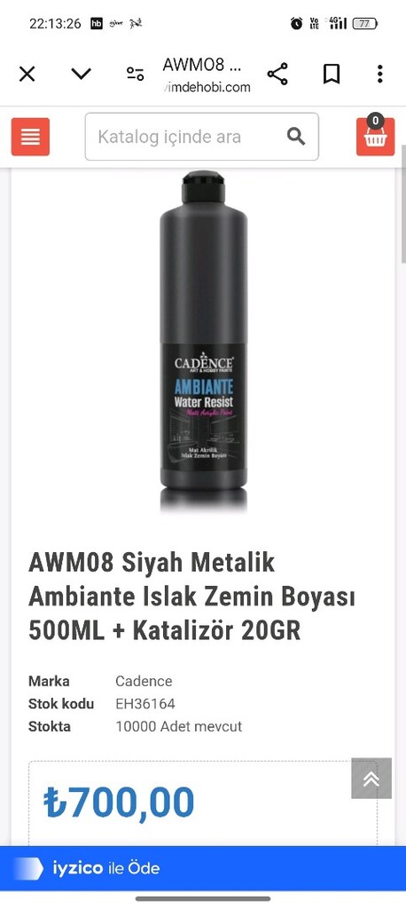 Cadence Islak Zemin Boyası - 3