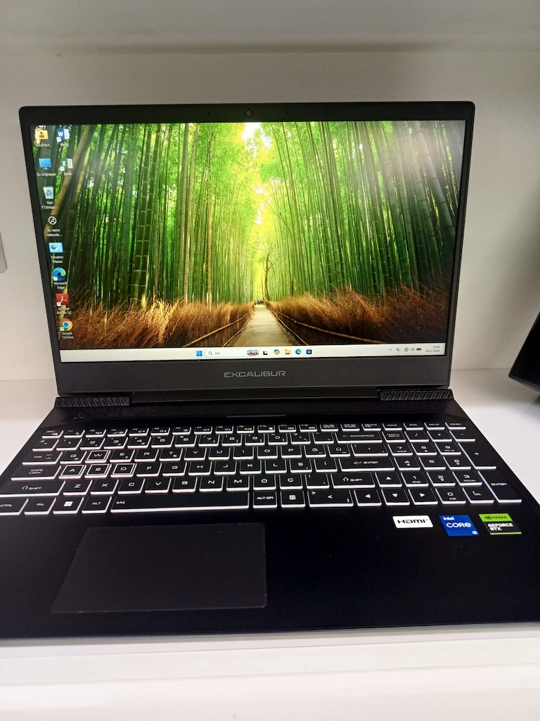 EXCALİBUR G770 GAMİNG İ5 12450H İŞLEMCİ + 3050 4GB EKRAN KARTI - 17
