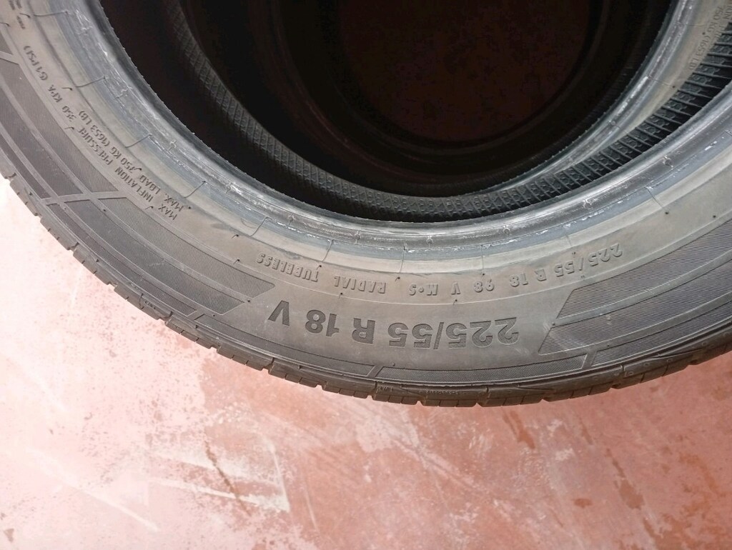 4 adet çıkma lastikler 225/55R18 sıfır gibi lastikler - 6