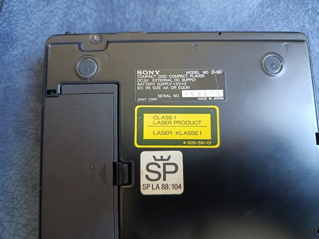 Sony Discman D-90 (1989) - 8