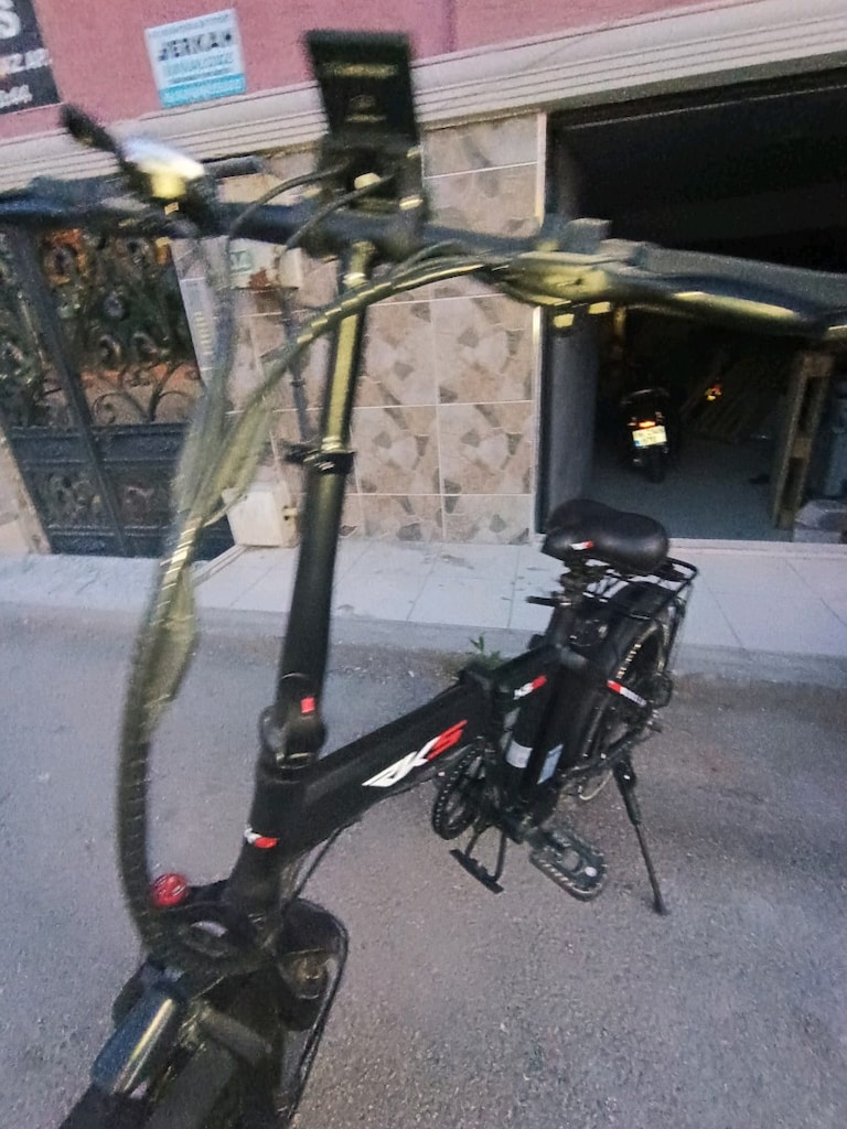 satılık rks elektrikli katlanır bisiklet 2024 model - 8