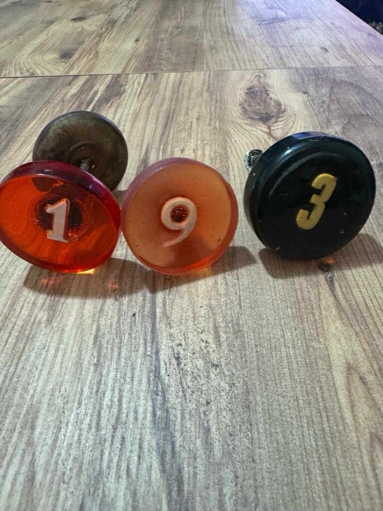 Vintage / Retro Bakalit Kapı kulpları - 8