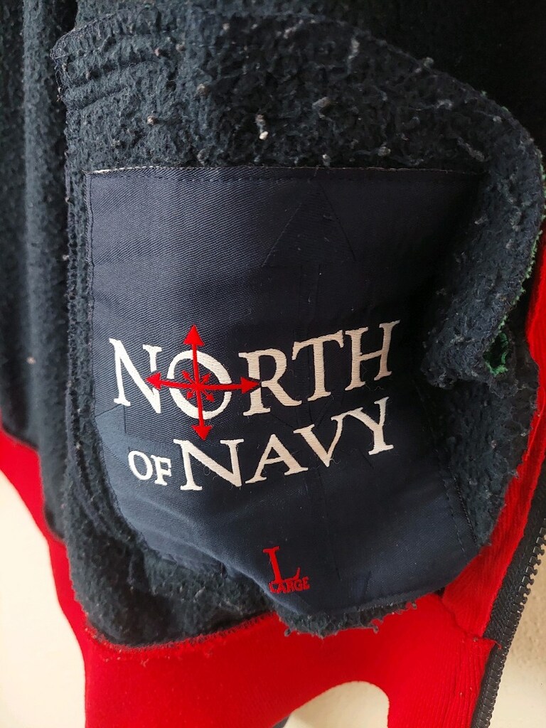NORTH of NAVY kolej model sweat ceket - 7
