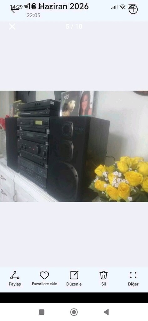 MUZİK SETİ FULL USBLİ DVDLİ AUXLU CDLİ FMLİ KUMANDALI KASETÇALARLİ - 3