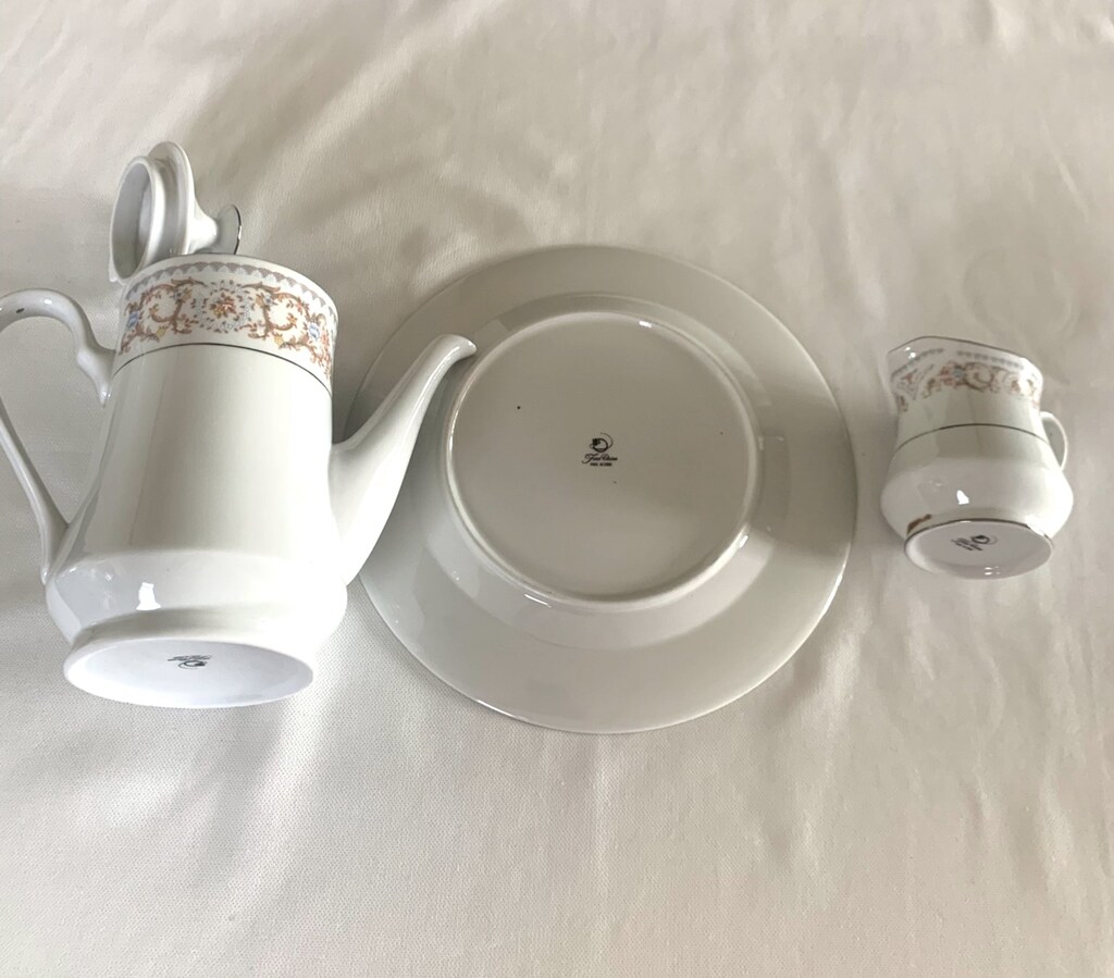 VINTAGE PORSELEN ÇAY TAKIMI - 4