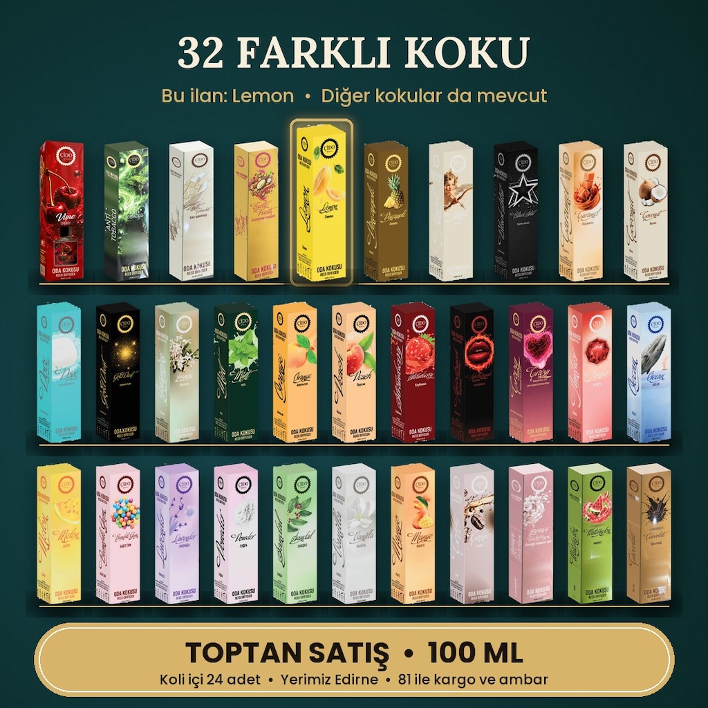 LEMON ODA KOKUSU 100ML ÇİDO MİRİS SIFIR - 3