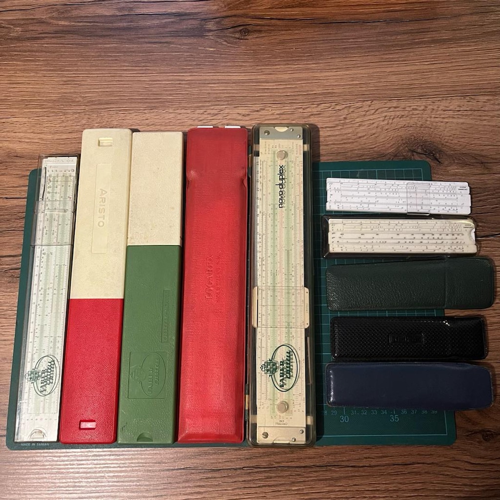 Sürgülü Hesap Cetveli Set - 3