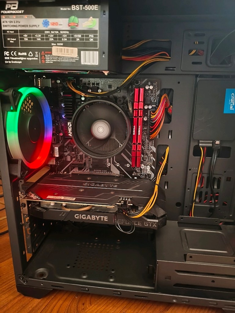 RYZEN 5 1600+GTX 1660 SUPER+16 GB RAM+SAMSUNG 512 GB M2 SSD - 3