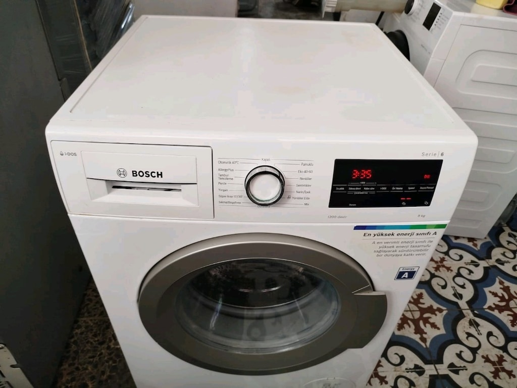 Bosch çamaşır makinesi 9kg - 6