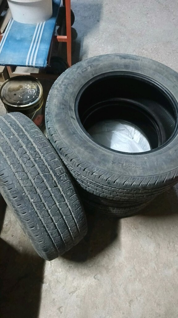 265/60 r18 temiz Continental - 2