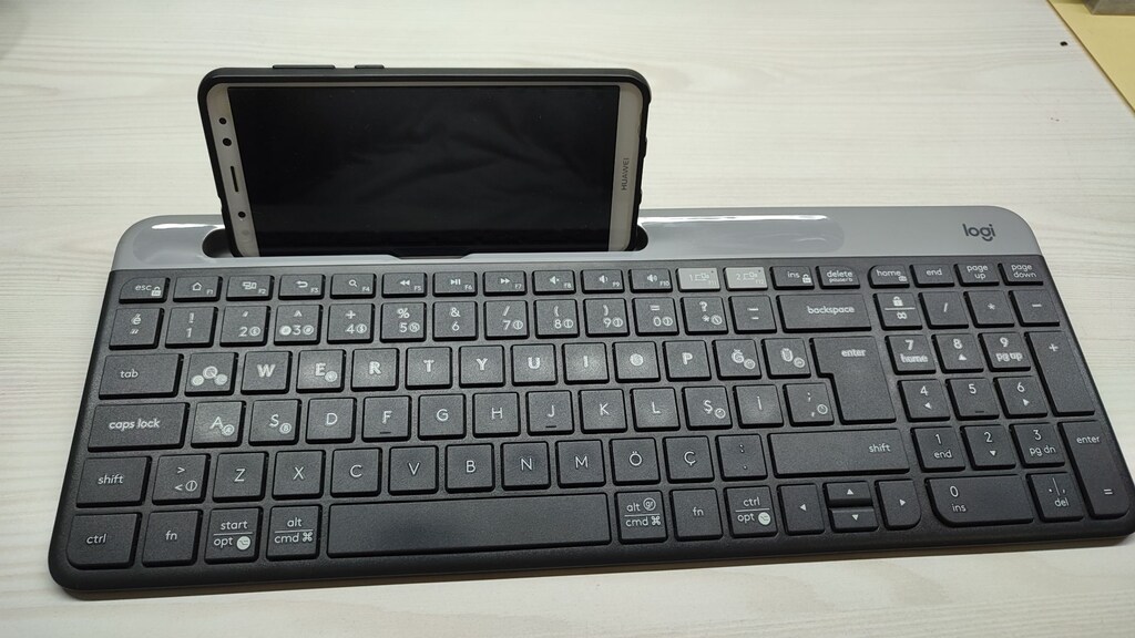 Logitech K580 Unifying alıcı ile - 4