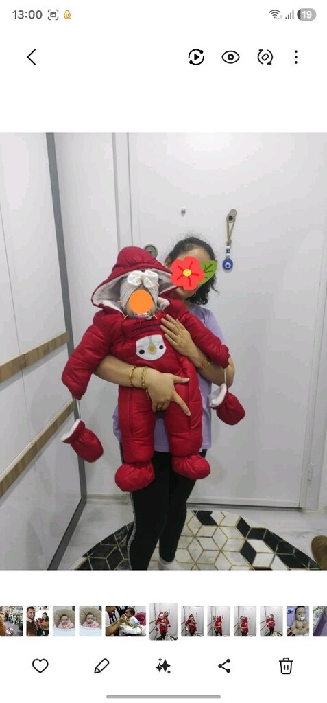 Kozmonot Bebek montu - 2