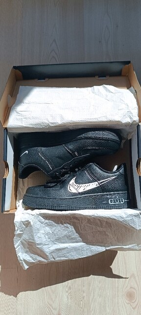 Nike Air Force 1 Low Sketch Black