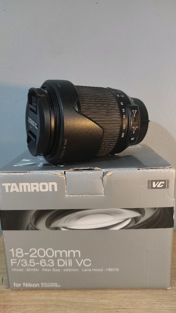 Nikon Uyumlu Tamron 18-200mm Di II VC - Sıfır Ayarında - 6