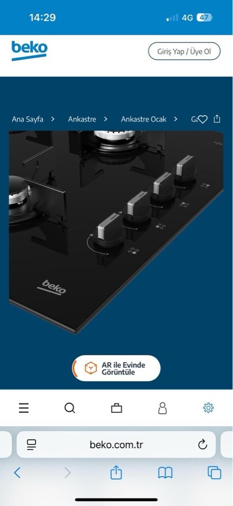 Beko Sıfır Garantisi Yeni Bitti Ankastre set - 3