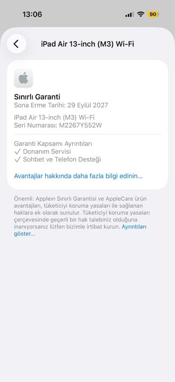 Apple iPad Air M3 13 inç / magic keyboard - 6