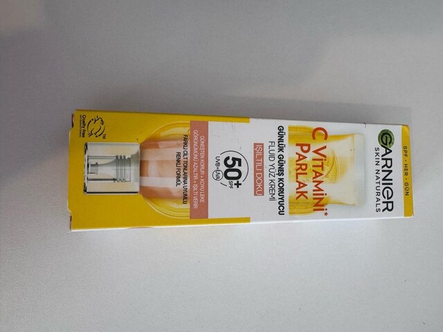 Garnier C vitaminli güneş kremi