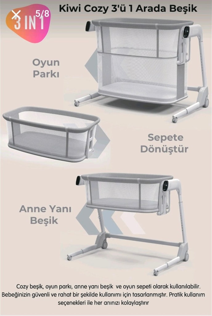 Kiwi sallanır anne yanı park yatak - 2