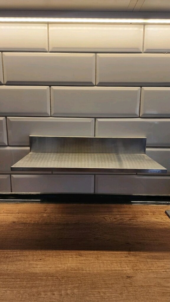 ikea Limhamn Paslanmaz Çelik Duvar Rafı