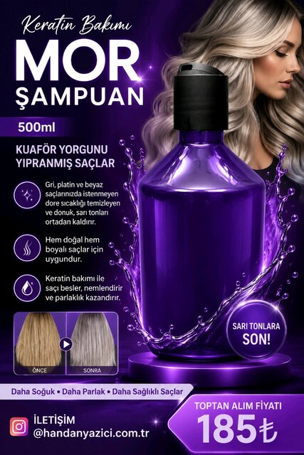 Mor Şampuan