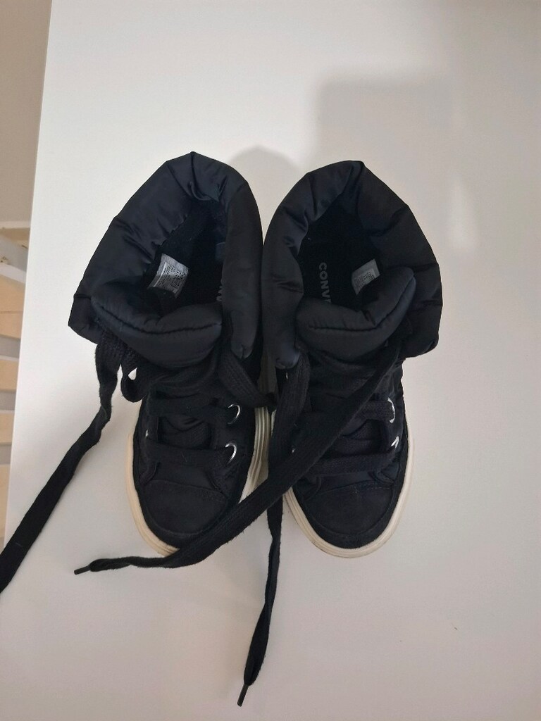 Converse Kız Çocuk Ayakkabısı 34 Numara – Siyah – Temiz Kullanılmış - 4