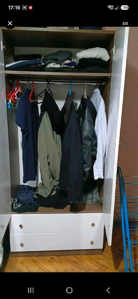 iki adet gardolap yeni sayilir - 2