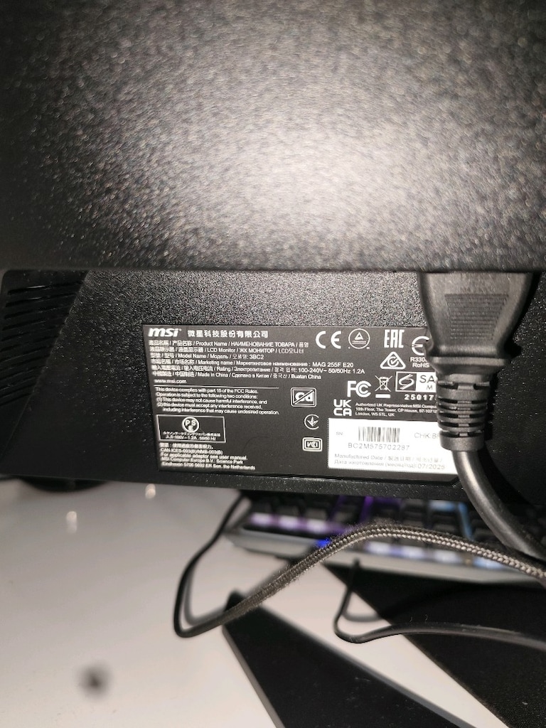 OYUNCU MONİTÖR 200Hz 0.5ms - 5