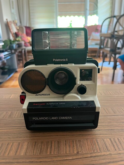 Polaroid Supercolor Autofocus 3500 Polatronic 5 flaş ile