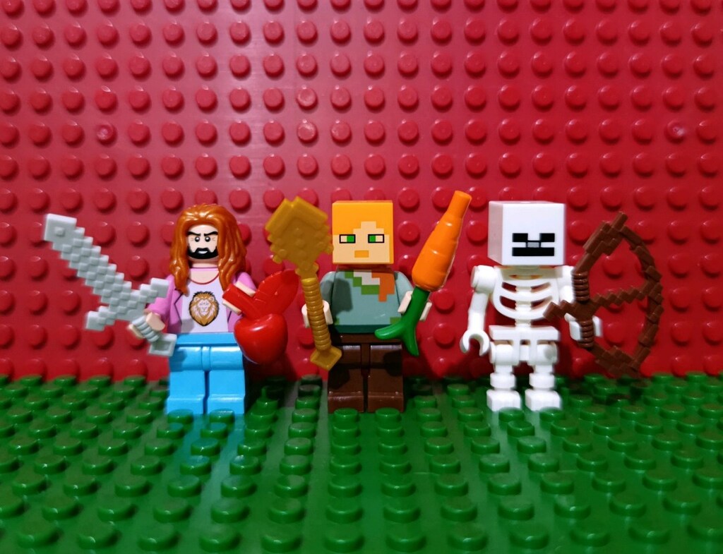 Lego Minecraft 3 Adet Mini Figür - 2
