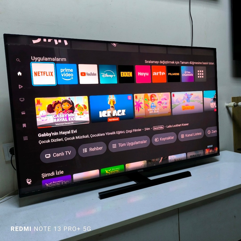 Vestel Qled 127 Ekran Jbl ses sistemi jelatini üstünde Tertemiz Televi - 5