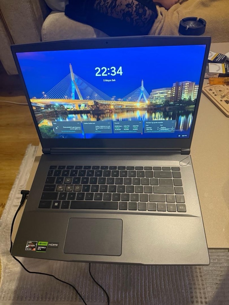 Msi Thin A-15 ryzen 5 7535hs - rtx 3050 ddr5 laptop - 3