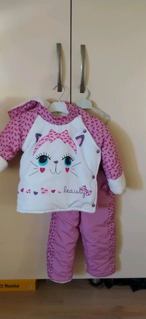 çocuk mont alt üst pantolon ceket takım - 3