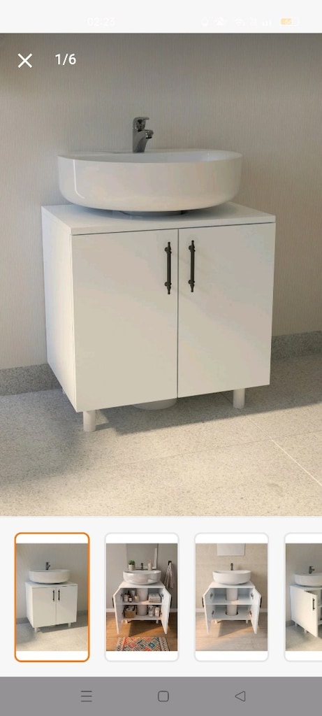 Lavabo altı dolap