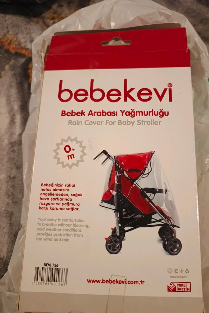 bebek arabası yağmurluğu - 2