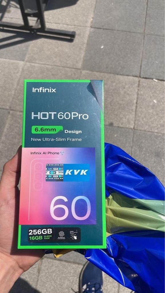 İNFİNİX HOT 60 PRO 256GB SIFIR KAPALI KUTU FATURALI
