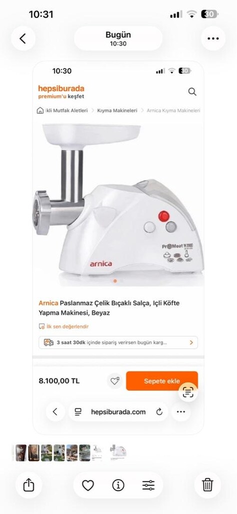 Arnica Et Kıyma Makinası - 6
