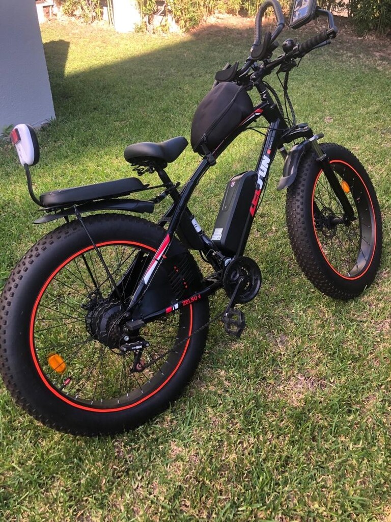 Zelsun elektrikli bisiklet 26 jant 4.0 Fatbike full+full ekstralı - 7