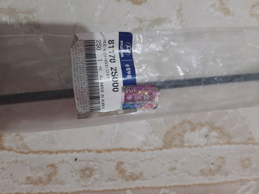hyundai ix35 kaput dayama demiri çubuğu - 2