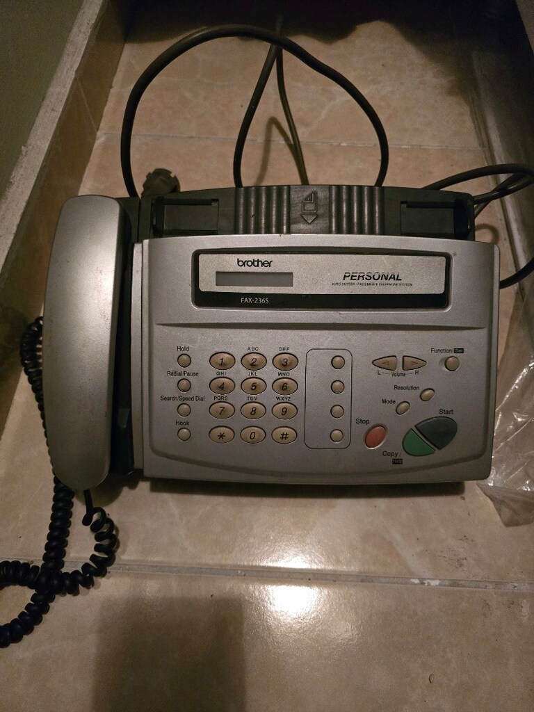brother fax - 2